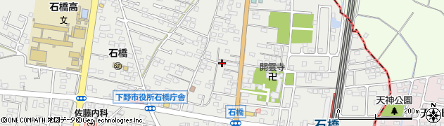 栃木県下野市石橋450周辺の地図