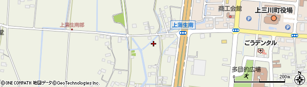 栃木県河内郡上三川町上蒲生561周辺の地図