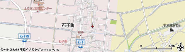 石川県能美市石子町（ニ）周辺の地図
