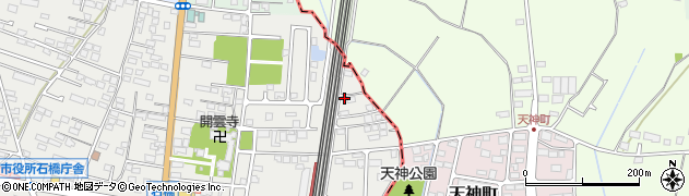 栃木県下野市石橋260周辺の地図