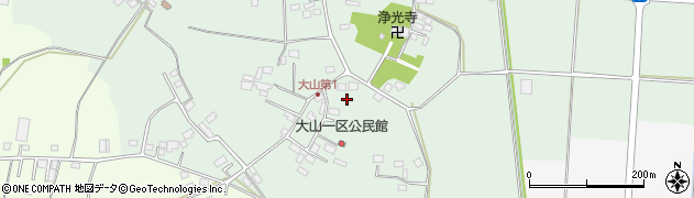 栃木県河内郡上三川町大山591周辺の地図