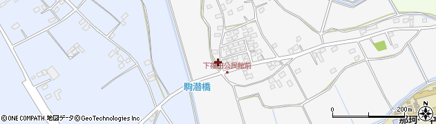 下福田公民館周辺の地図