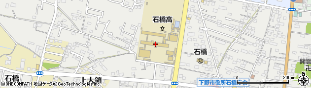栃木県下野市石橋845周辺の地図