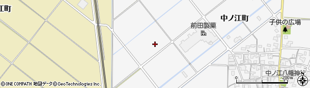 石川県能美市中ノ江町（ほ）周辺の地図