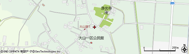 栃木県河内郡上三川町大山593周辺の地図