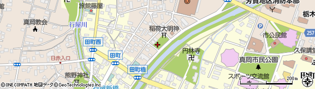 長瀬公園周辺の地図