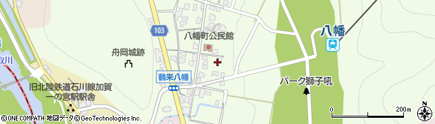石川県白山市八幡町（レ）周辺の地図