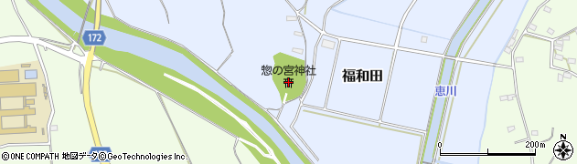 惣の宮神社周辺の地図
