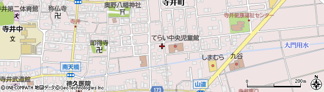 石川県能美市寺井町中196周辺の地図
