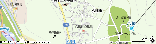 石川県白山市八幡町（ヲ）周辺の地図