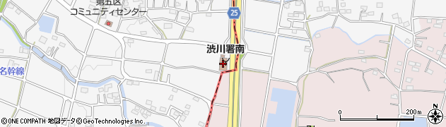 渋川広域消防署南分署周辺の地図