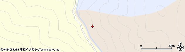 ソンボ谷周辺の地図