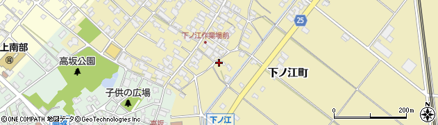 石川県能美市下ノ江町未136周辺の地図