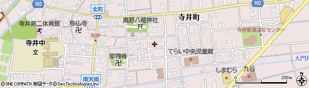 石川県能美市寺井町中167周辺の地図