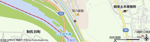 石川県白山市鶴来今町レ1周辺の地図