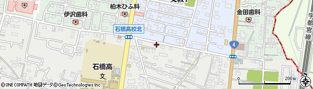 栃木県下野市石橋518周辺の地図