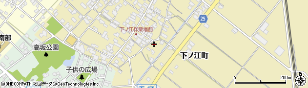 石川県能美市下ノ江町未143周辺の地図