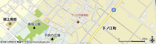 石川県能美市下ノ江町未121周辺の地図