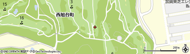石川県能美市西旭台町（ハ）周辺の地図