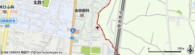 栃木県下野市下古山3-3周辺の地図