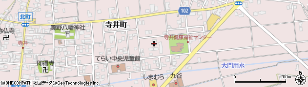 石川県能美市寺井町中43周辺の地図