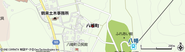 石川県白山市八幡町周辺の地図