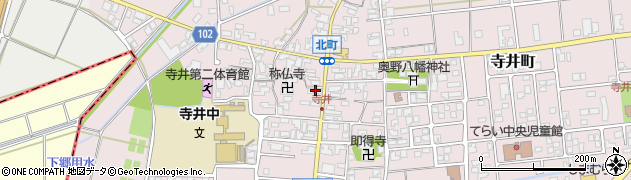 石川県能美市寺井町ラ155周辺の地図