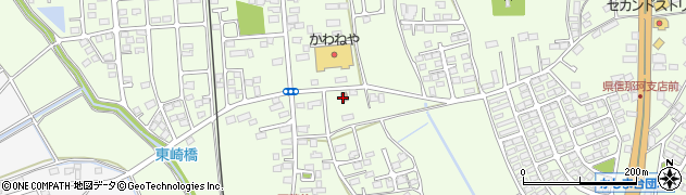 那珂菅谷郵便局周辺の地図