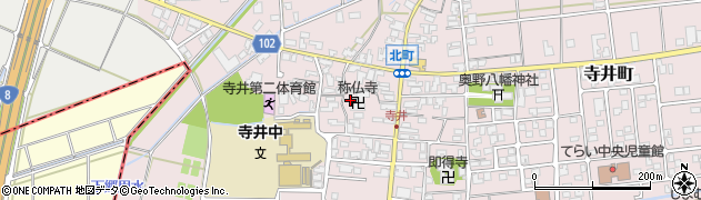 石川県能美市寺井町ラ周辺の地図