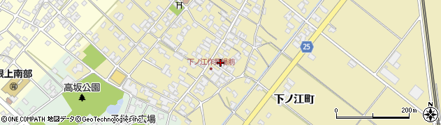石川県能美市下ノ江町未180周辺の地図