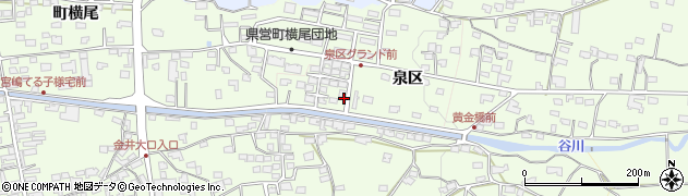 長野県坂城町（埴科郡）泉区周辺の地図