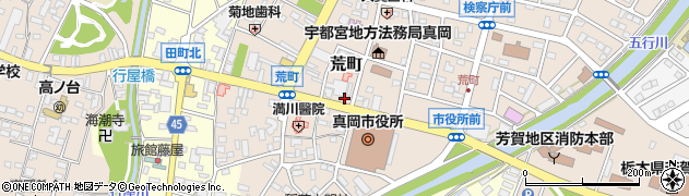 株式会社河合楽器製作所　真岡店周辺の地図