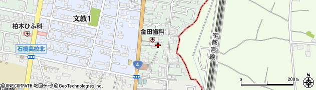 栃木県下野市下古山16-18周辺の地図