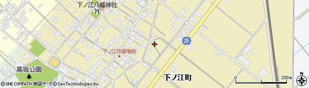 石川県能美市下ノ江町未204周辺の地図