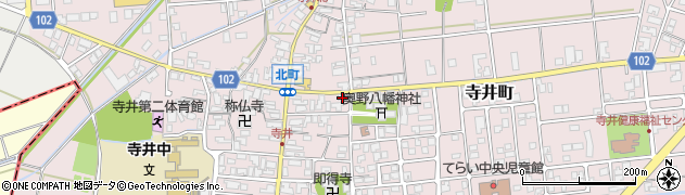 石川県能美市寺井町ち108周辺の地図