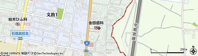 栃木県下野市下古山16-21周辺の地図