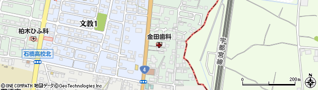 栃木県下野市下古山16周辺の地図