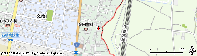 栃木県下野市下古山25周辺の地図
