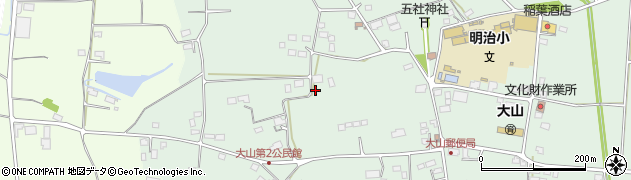 栃木県河内郡上三川町大山747周辺の地図