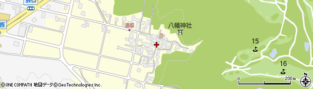石川県能美市湯屋町（ト）周辺の地図