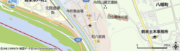 石川県白山市鶴来今町レ13周辺の地図