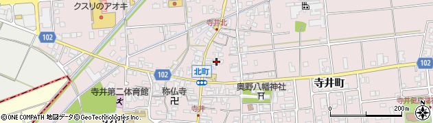 石川県能美市寺井町ラ53周辺の地図
