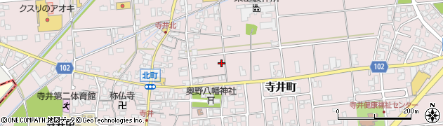 石川県能美市寺井町ち周辺の地図