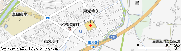 有限会社蛸屋菓子店　とりせん東光寺店周辺の地図