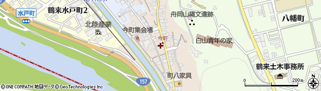 石川県白山市鶴来今町レ周辺の地図