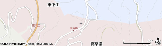 富山県南砺市高草嶺1079周辺の地図