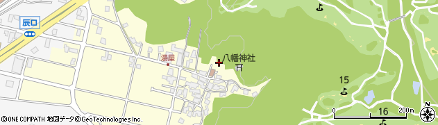 石川県能美市湯屋町周辺の地図