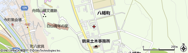 石川県白山市八幡町247周辺の地図
