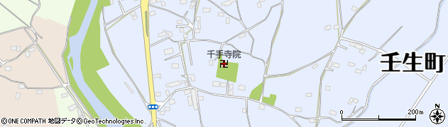 千手寺院周辺の地図