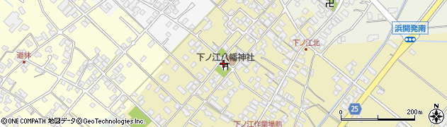 石川県能美市下ノ江町（酉）周辺の地図
